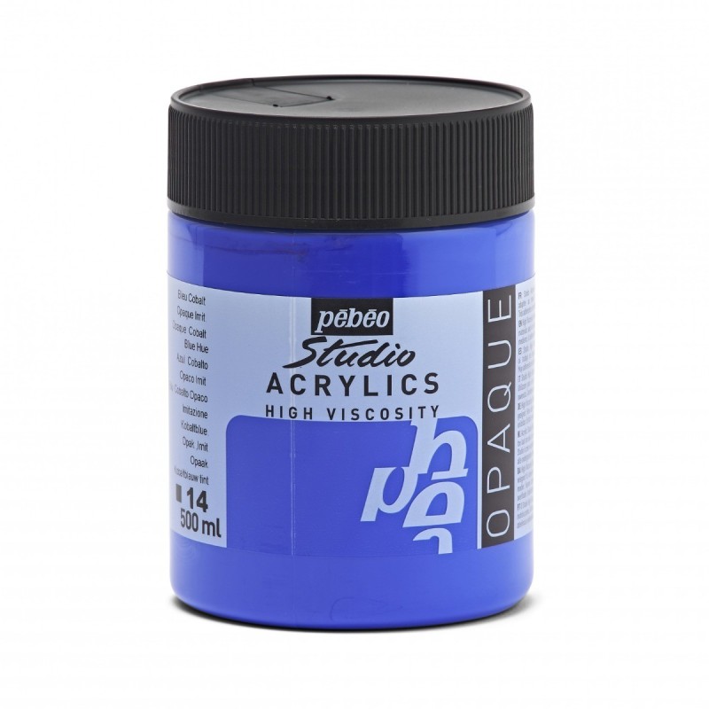 Peinture acrylique 500ml PEBEO Studio HV