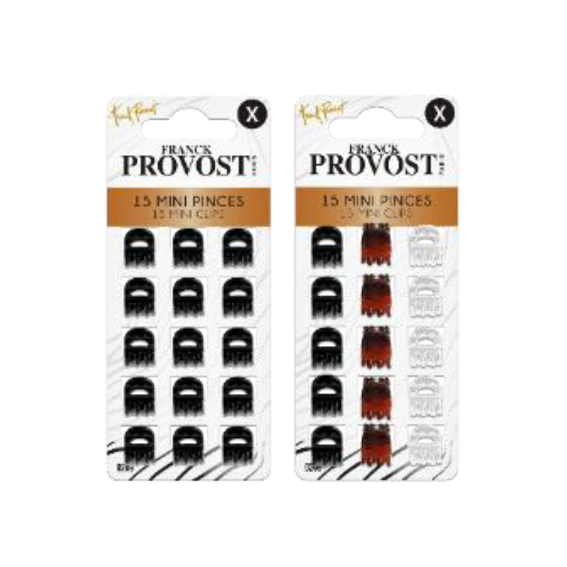 Mini pinces fantaisie x15 ABC 0209