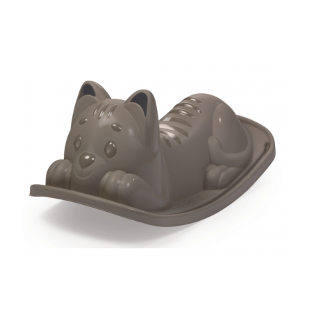 Bascule chat gris