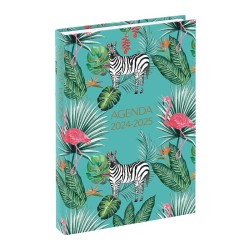 Agenda scolaire EXOTIQUE septembre 2024 à Juillet 2025 VIQUEL