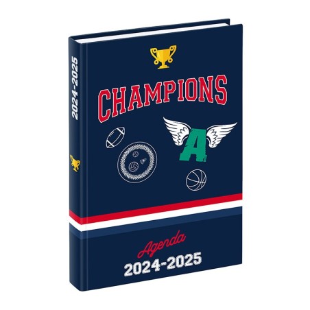 Agenda scolaire CHAMPIONSHIP septembre 2024 à Juillet 2025 VIQUEL