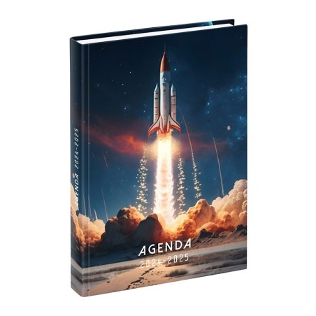Agenda scolaire SPACE CONQUEST septembre 2024 à Juillet 2025 VIQUEL