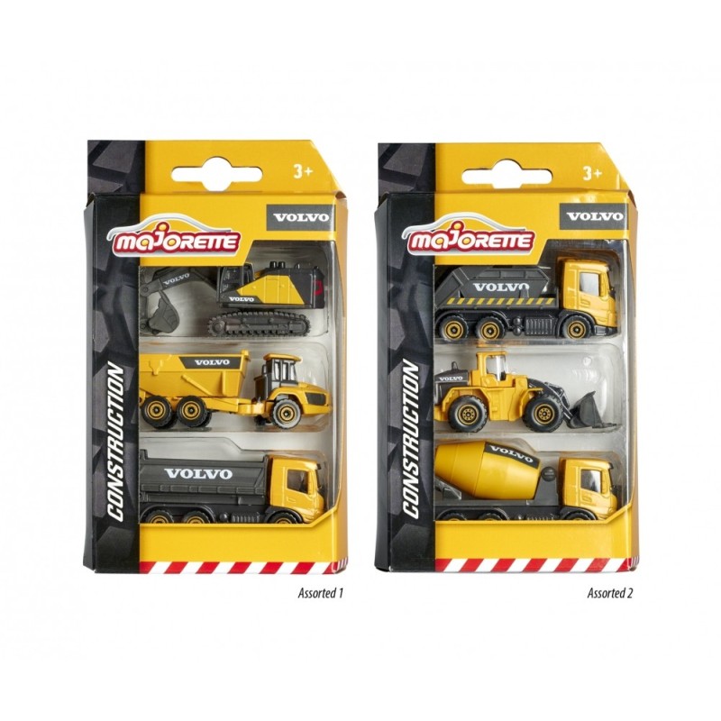 MAJO PREMIUM VOLVO CONST. SET 3 PCS ASST