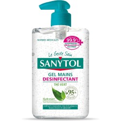 Gel désinfectant mains 250ml SANYTOL