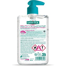 Gel désinfectant mains 250ml SANYTOL