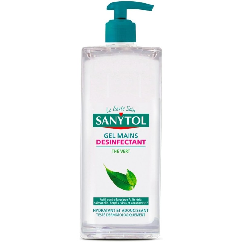 Gel désinfectant mains 500ml SANYTOL