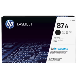 Toner LaserJet  HP 87A toner noir 8550 pages