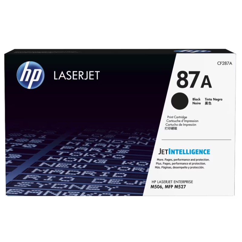 Toner LaserJet  HP 87A toner noir 8550 pages