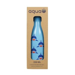 Gourdes imprimées Kids 350ML Inox - AQUA VIQUEL