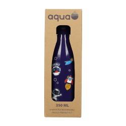 Gourdes imprimées Kids 350ML Inox - AQUA VIQUEL