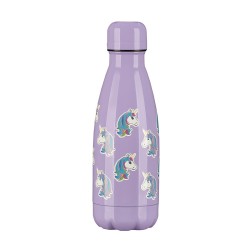 Gourdes imprimées Kids 350ML Inox - AQUA VIQUEL