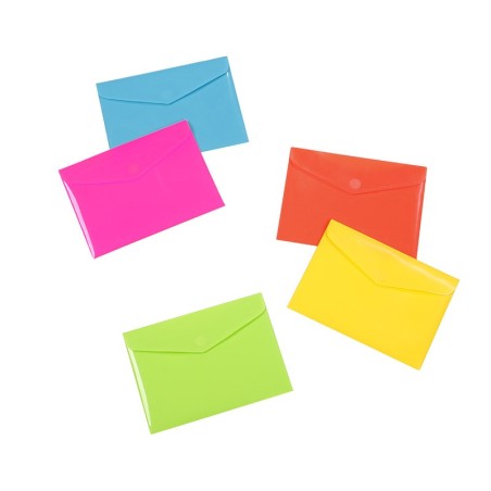 Pochette enveloppe A5 Polypropylène - HAPPY FLUO VIQUEL
