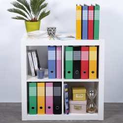 Classeur à levier carton rigide 29,5x32 Dos 70 COIN COULEUR VIQUEL