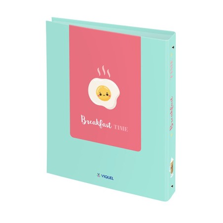 Classeur A4 Dos 5cm carton - Kawaii Style VIQUEL