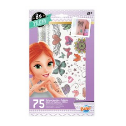 75 Tattoos lavables - assortiment