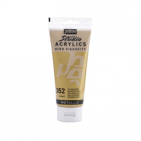 Peinture acrylique métalisée 100ml PEBEO Studio HV
