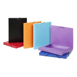 Boîte de classement polypro 24,5x32,5 dos 30 Viquel