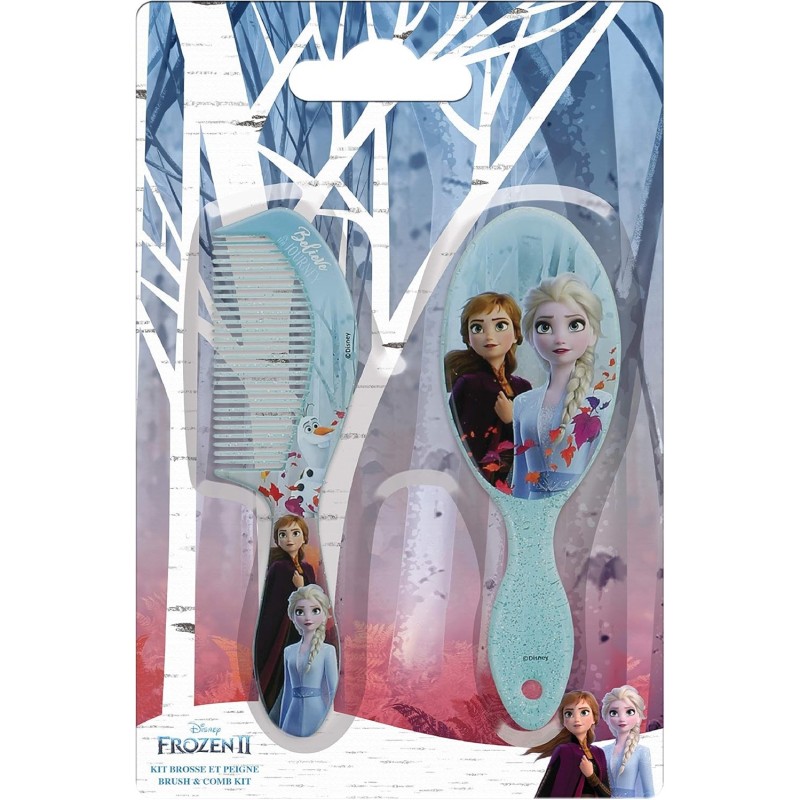 Brosse + peigne Frozen 7012