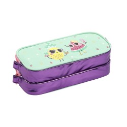 Trousse scolaire 2 compartiments - Fruit party VIQUEL