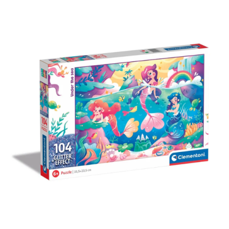 Glitter 104 pièces - Sirènes