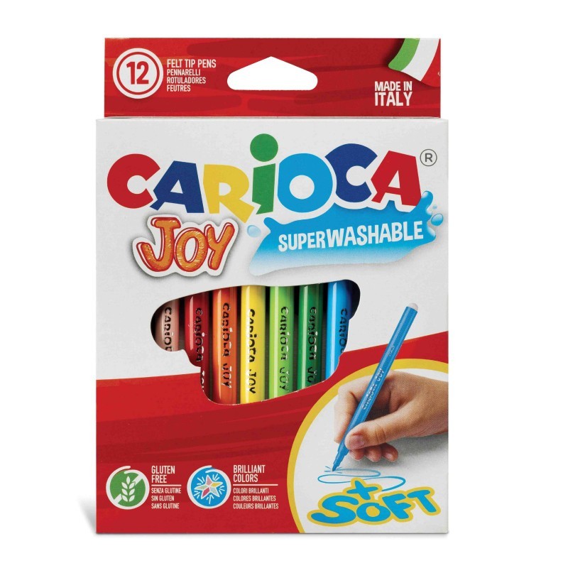 Feutre 12 couleurs Carioca JOY