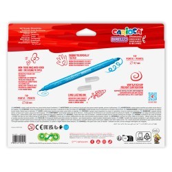 Feutre 24 couleurs Birello Superwashable Carioca