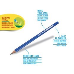 Crayon graphite HB bte de 12 CARIOCA