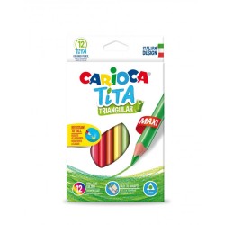 Crayon de couleur 9cm et 12cl MAXI TITA CARIOCA