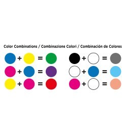 Gouache 12 tubes 10mlx12pcs + palette and brush CARIOCA