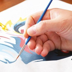 Gouache 12 tubes 10mlx12pcs + palette and brush CARIOCA