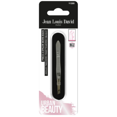 Pince à épiler dorée mors biais JLD 11205