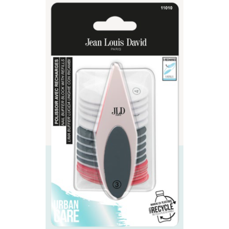 Polissoir en plastique avec 5 recharges 11010 JLD