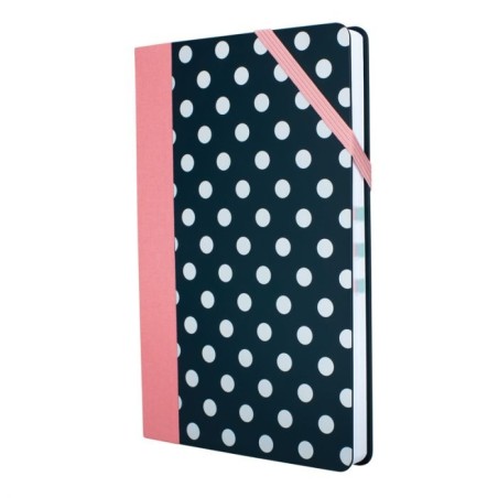 Note book 21x14 ligné 5x5 pieds de poule 57053DT Milan