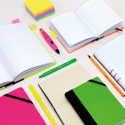 Note book 21x14 ligné 5x5 pieds de poule 57053DT Milan