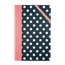Note book 21x14 ligné 5x5 pieds de poule 57053DT Milan