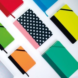 Note book 21x14 ligné 5x5 pieds de poule 57053DT Milan