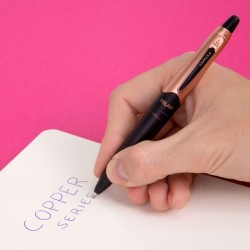 Stylo à bille pte moyenne Capsule cooper