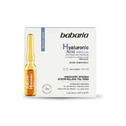 5 Ampoules de 2ml visage acide hyaluronique BABARIA 31748