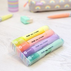 Surligneur poch de 4 SWAY Pastel MILAN