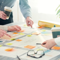 Post it 75x75 400flles Couleur assortie Fluo APLI