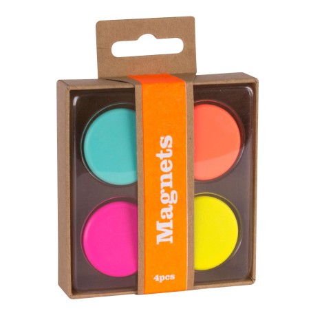 Aimant fluor collection bte de 4 APLI