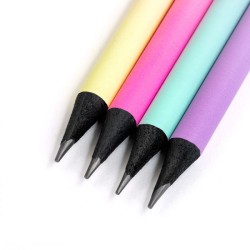 Crayon graphite HB avec gomme SUNSET MILAN