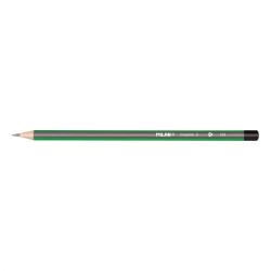 Crayon graphite triangulaire B pte 2.4mm Milan
