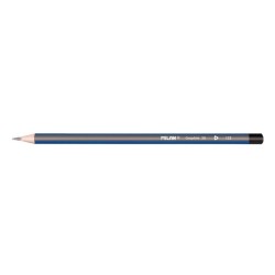 Crayon graphite triangulaire 2B pte 2.4mm  Milan