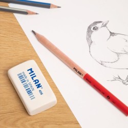 Crayon graphite triangulaire 2B pte 2.4mm  Milan