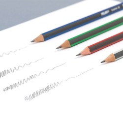 Crayon graphite triangulaire HB pte 2.2mm Milan