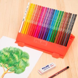 Crayon graphite triangulaire HB pte 2.2mm Milan