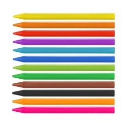 Crayon de couleur plastipastel 12cl MILAN