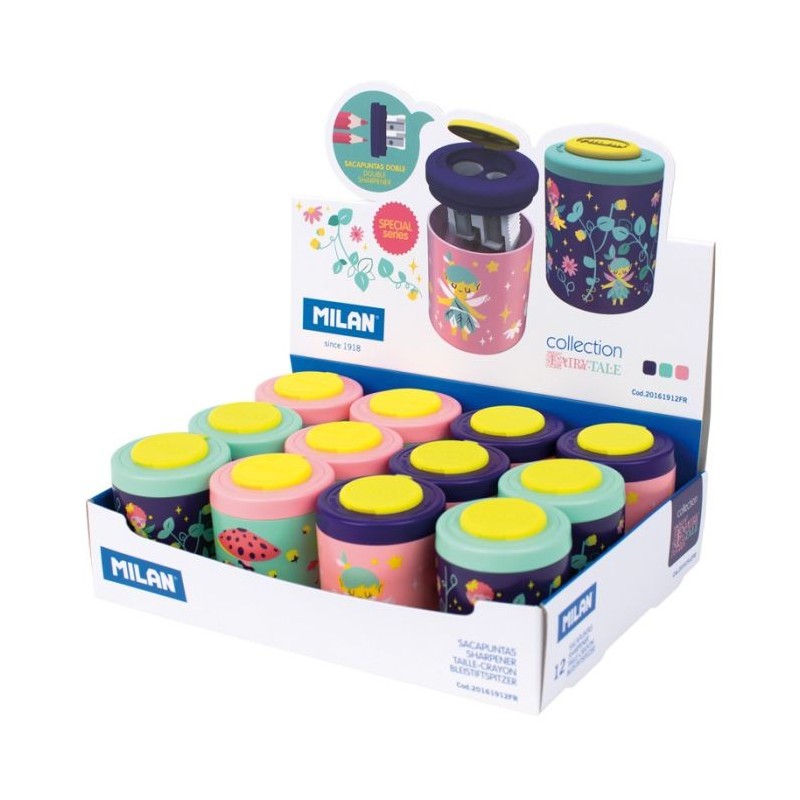 Taille crayon 2 trous av réservoir collection MILAN