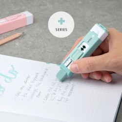 Taille crayon+gomme STICK blister MILAN